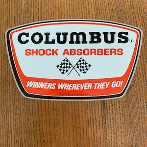 Vintage 1960s Sticker, Hot Rod, Drag Racing