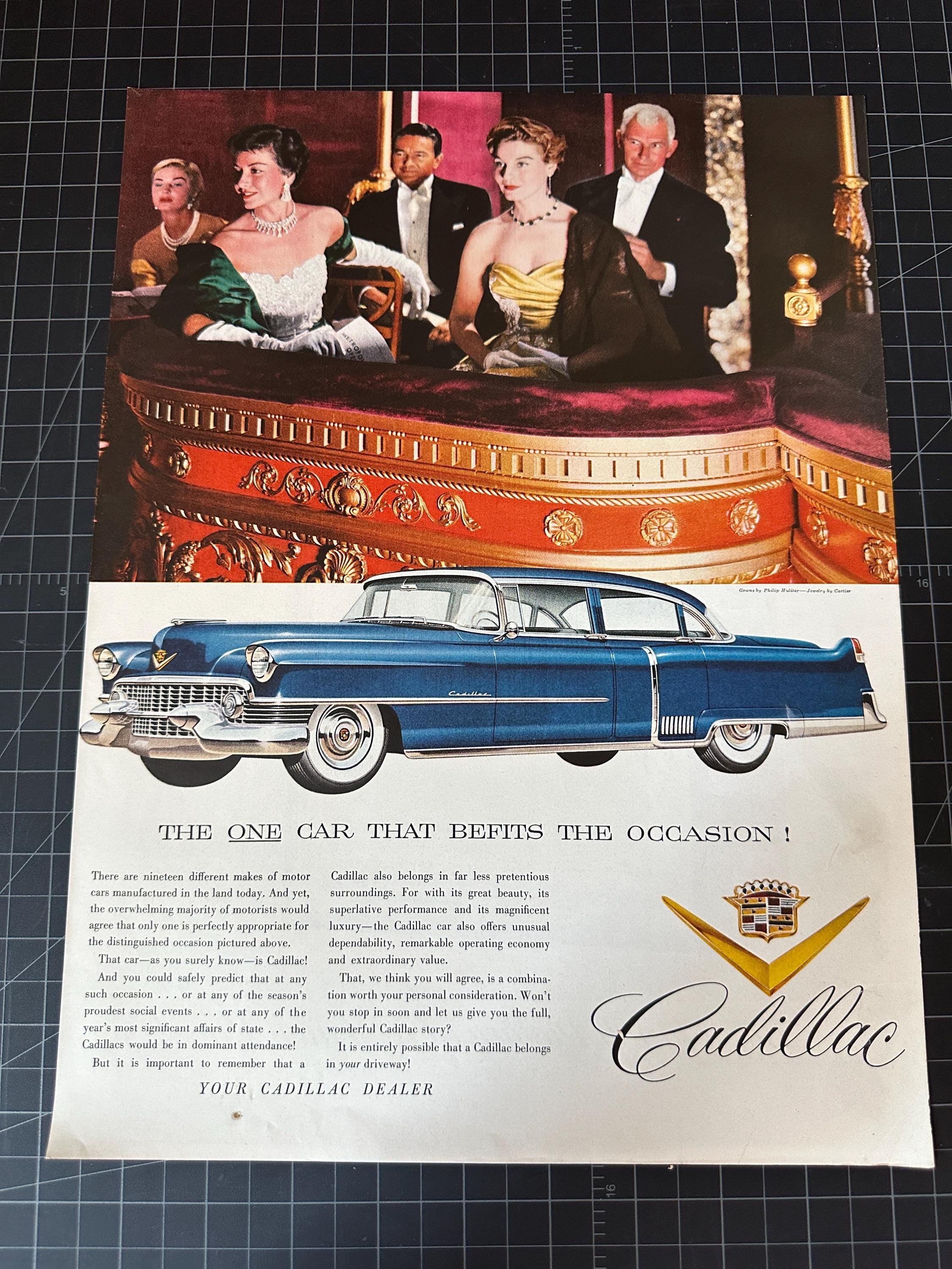 Cadillac 1959 poster - Etsy 日本