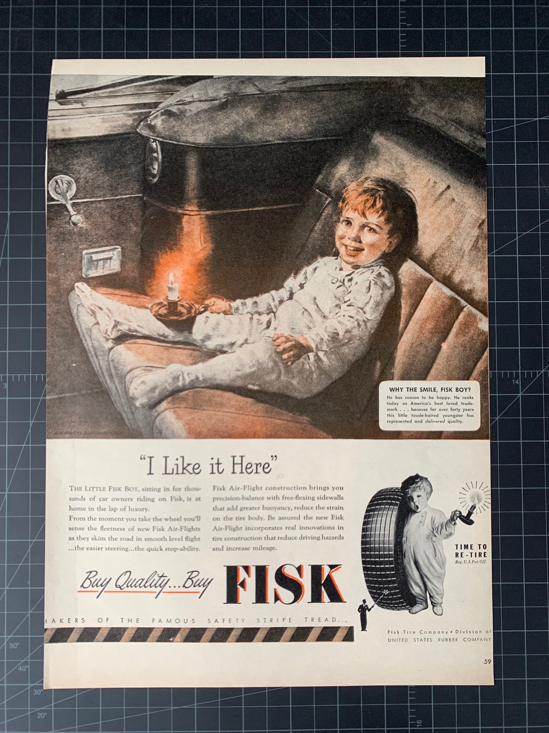 画材 1946 vintage AD for FISK Auto Tires il_fullxfull.5206622035_mq2y.jpg