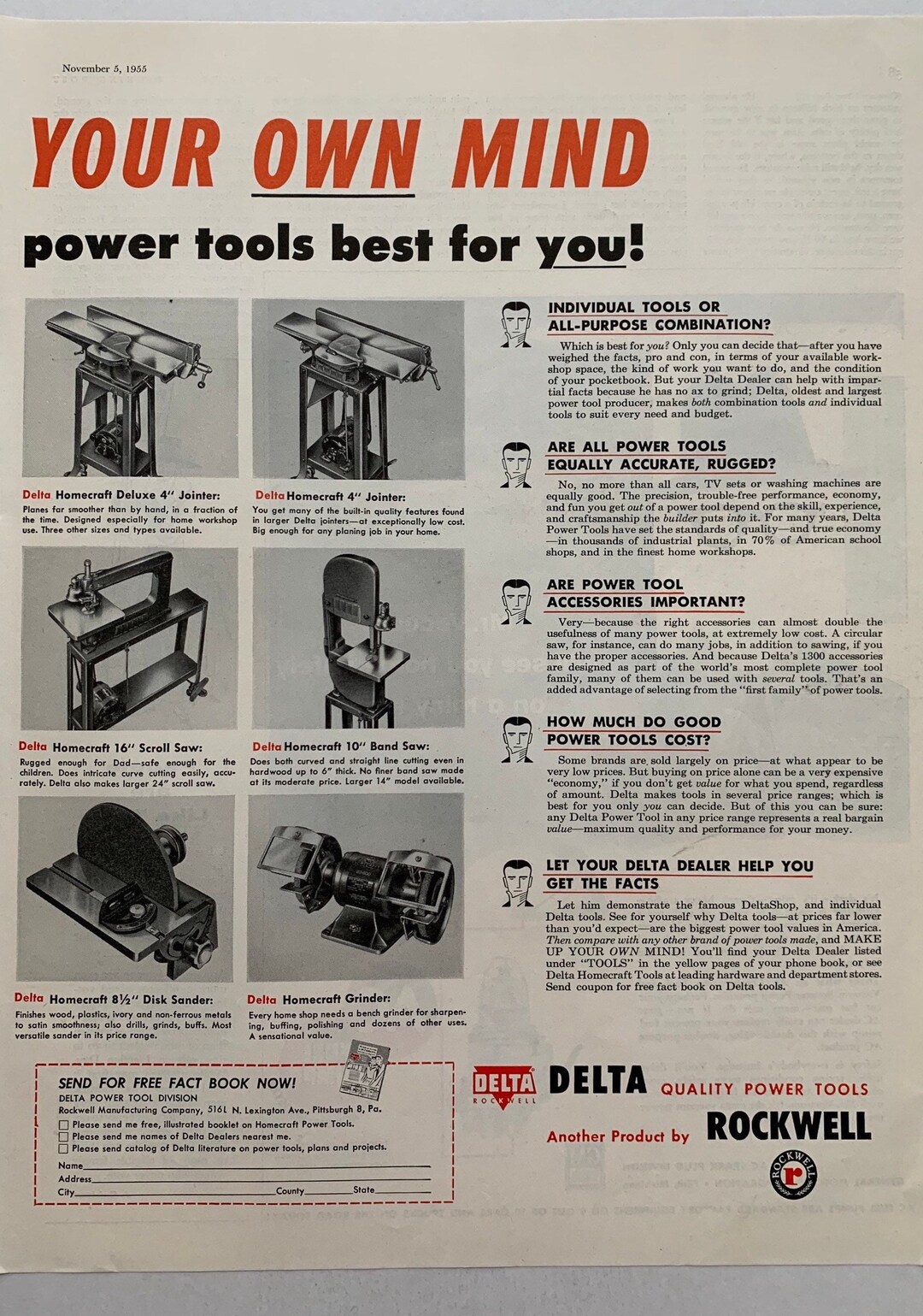 Delta discount power tool