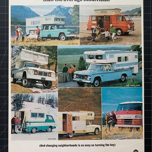 Vintage 1967 Dodge Trucks Publicité imprimée