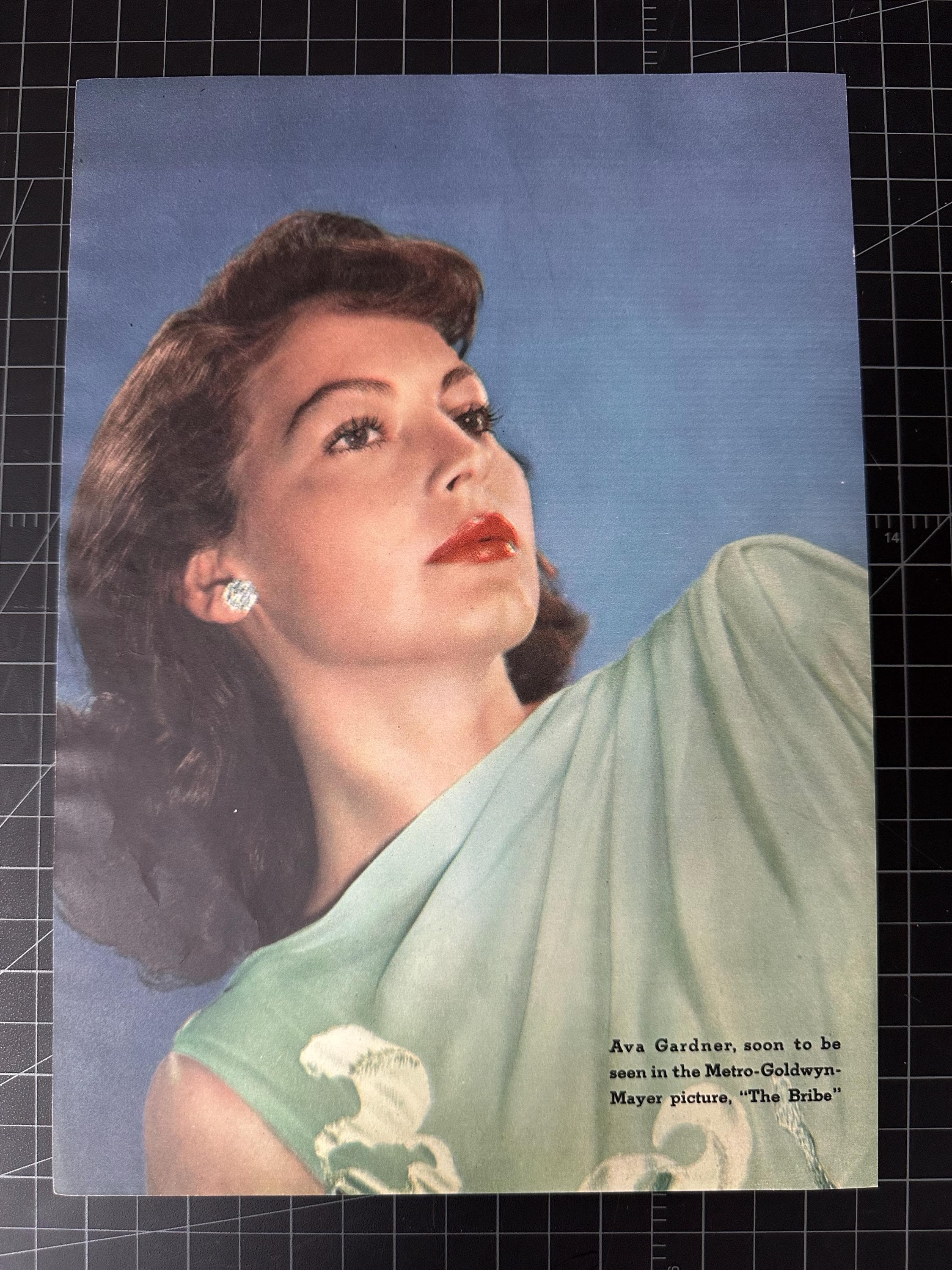 Vintage 1940s Ava Gardner Publicity Photo - Etsy