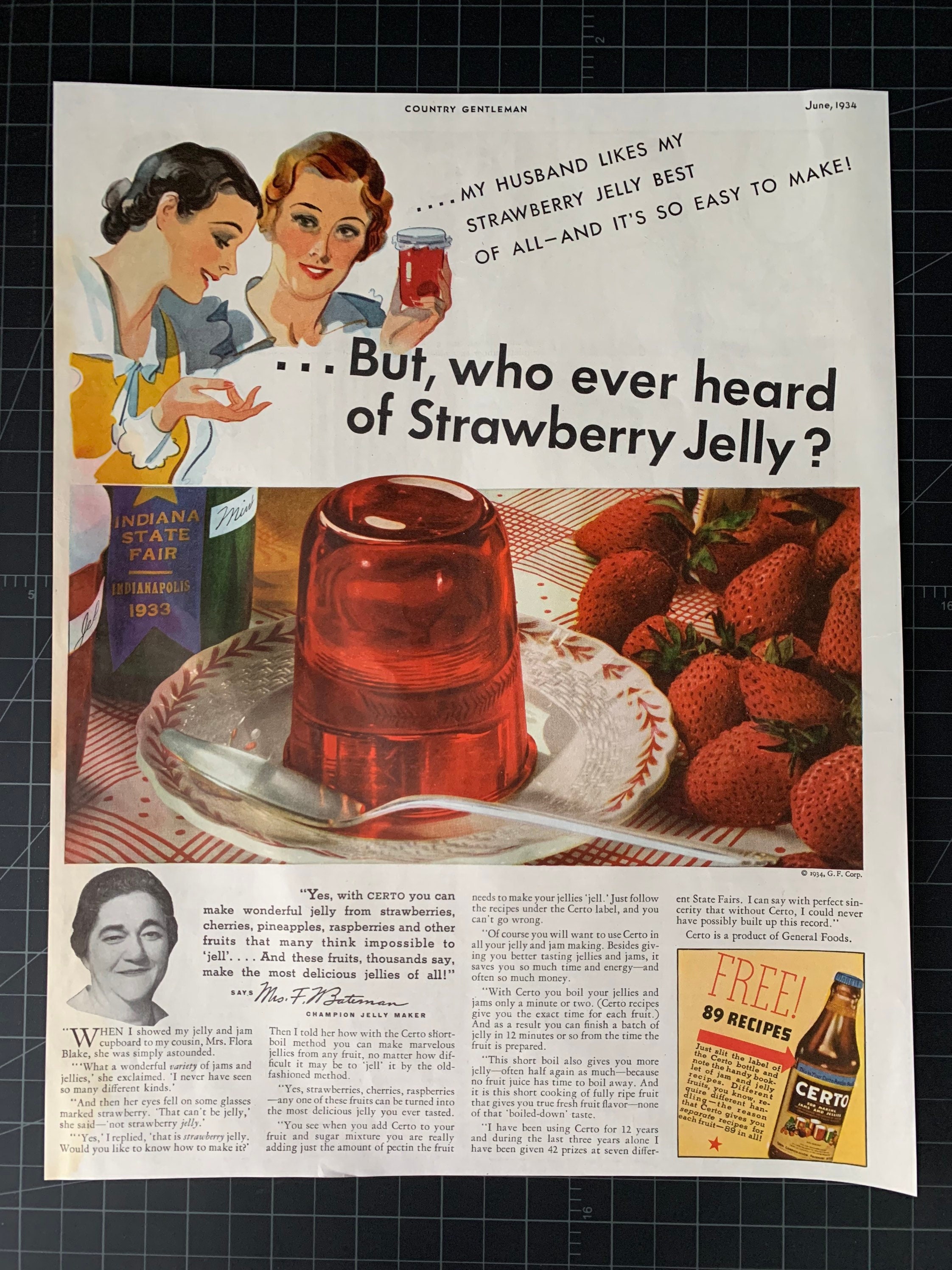 Jelly Ad Vintage 