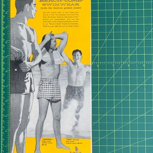 Vintage 1949 catalina swimwear print ad image 2