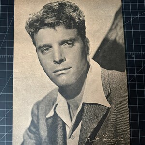 Vintage 1940s burt lancaster portrait