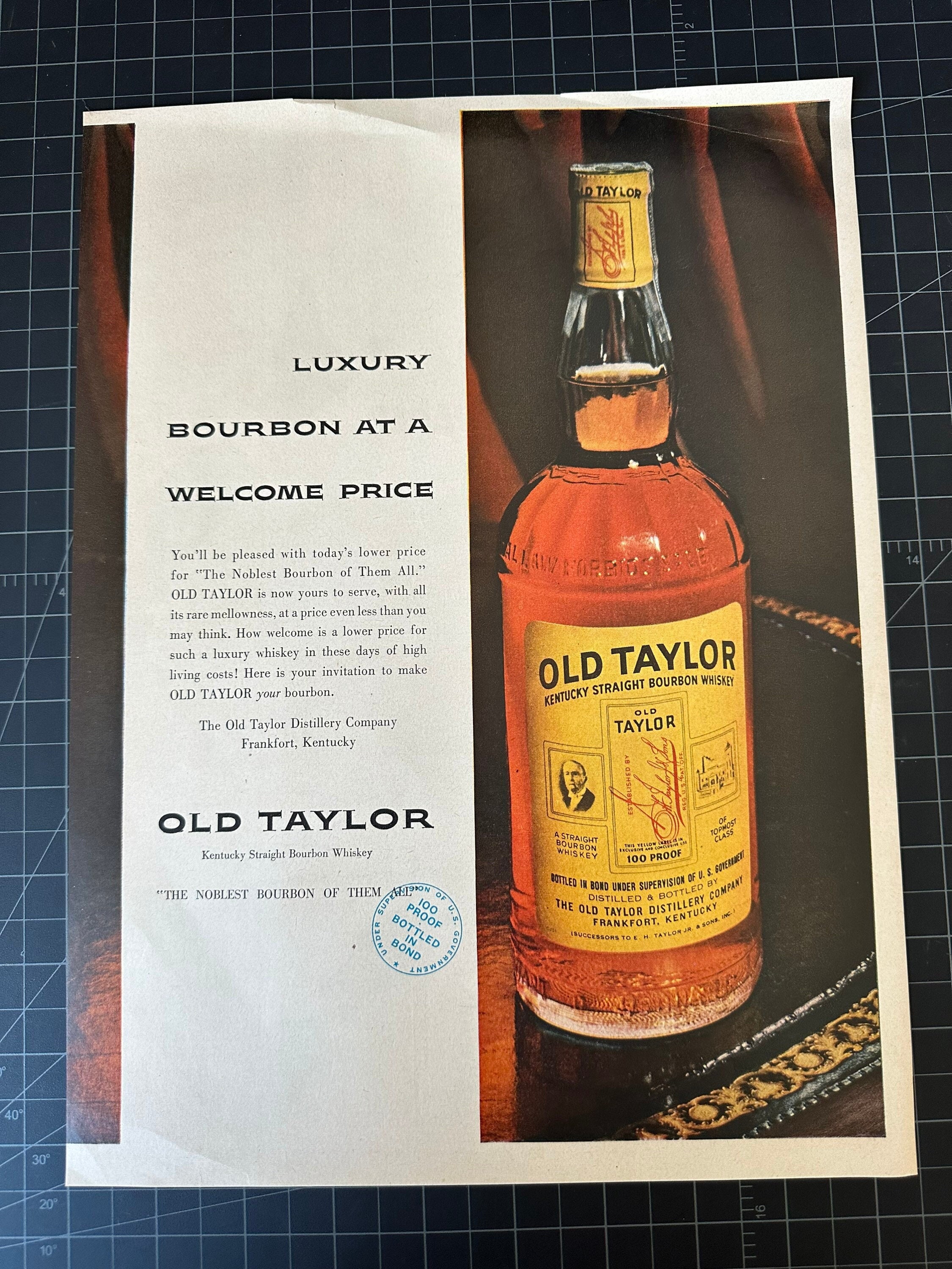 Taylor812 1980年代 オールドテイラー ※週末セール Yahoo!オークション -「テイラー」(バーボン) (ウイスキー)の