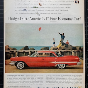 Vintage 1960 Dodge Dart Print advertisement