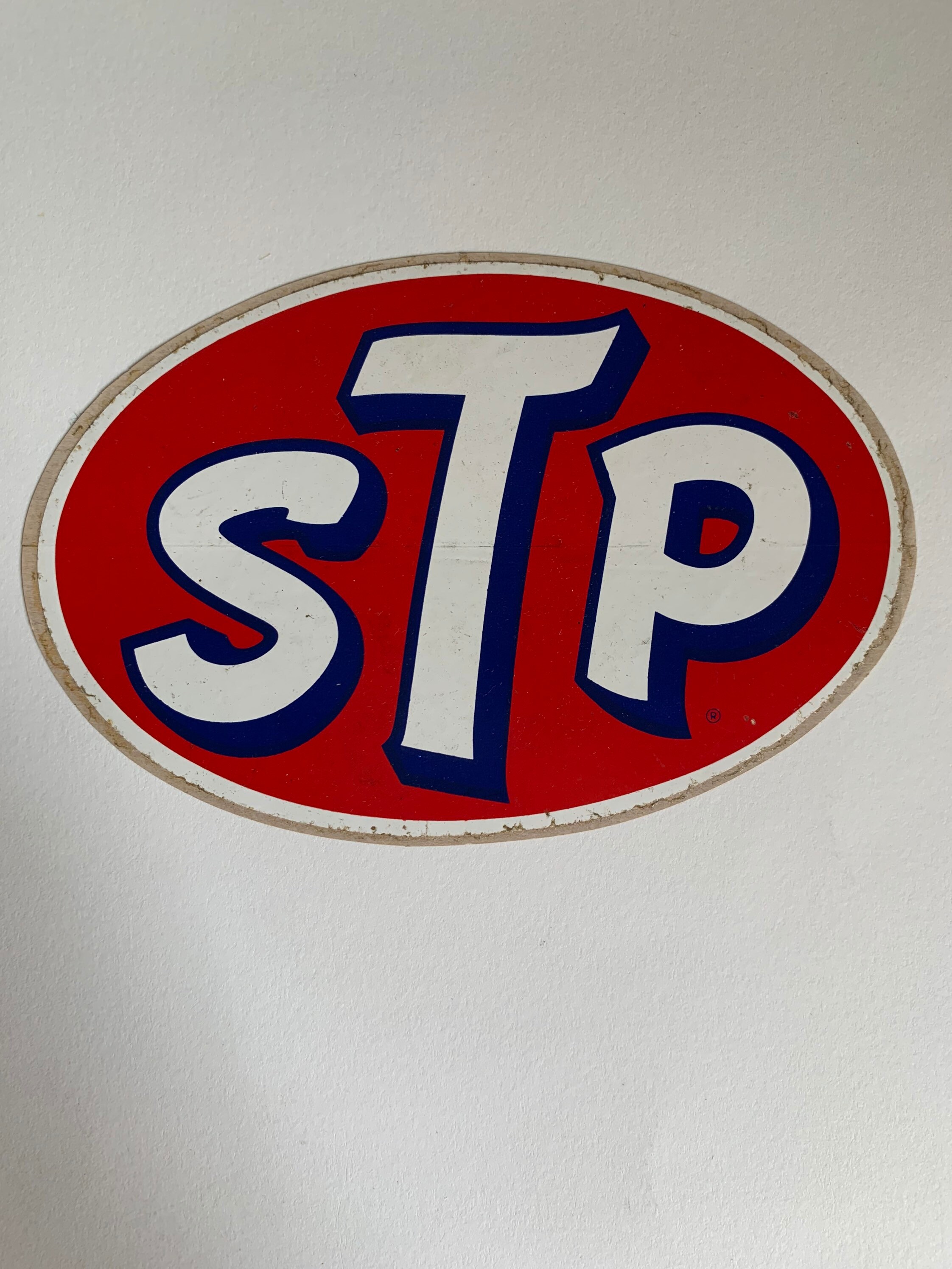 Vintage 1960s Large STP Sticker Etsy
