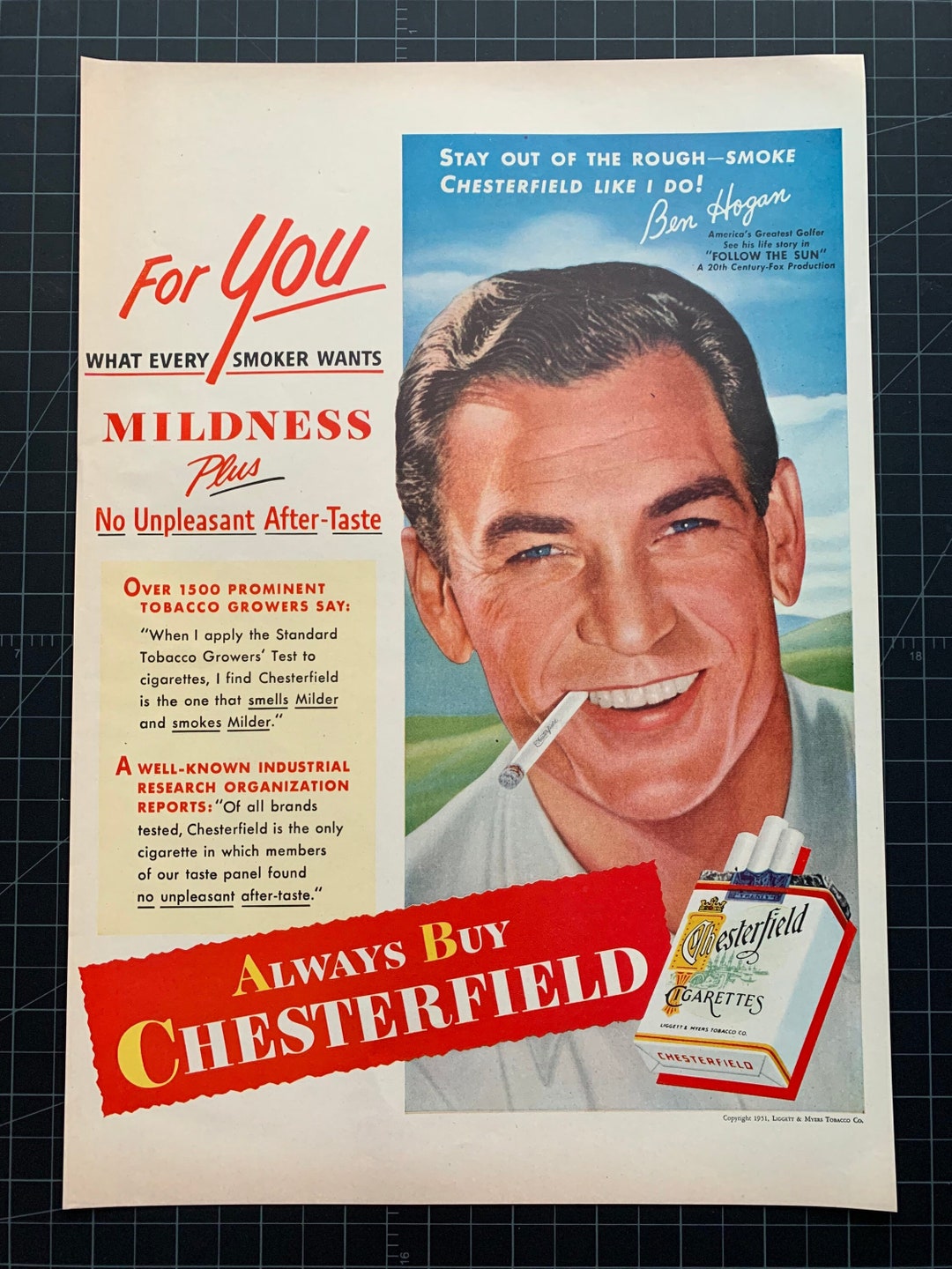 Cigarette ads from the 20th century