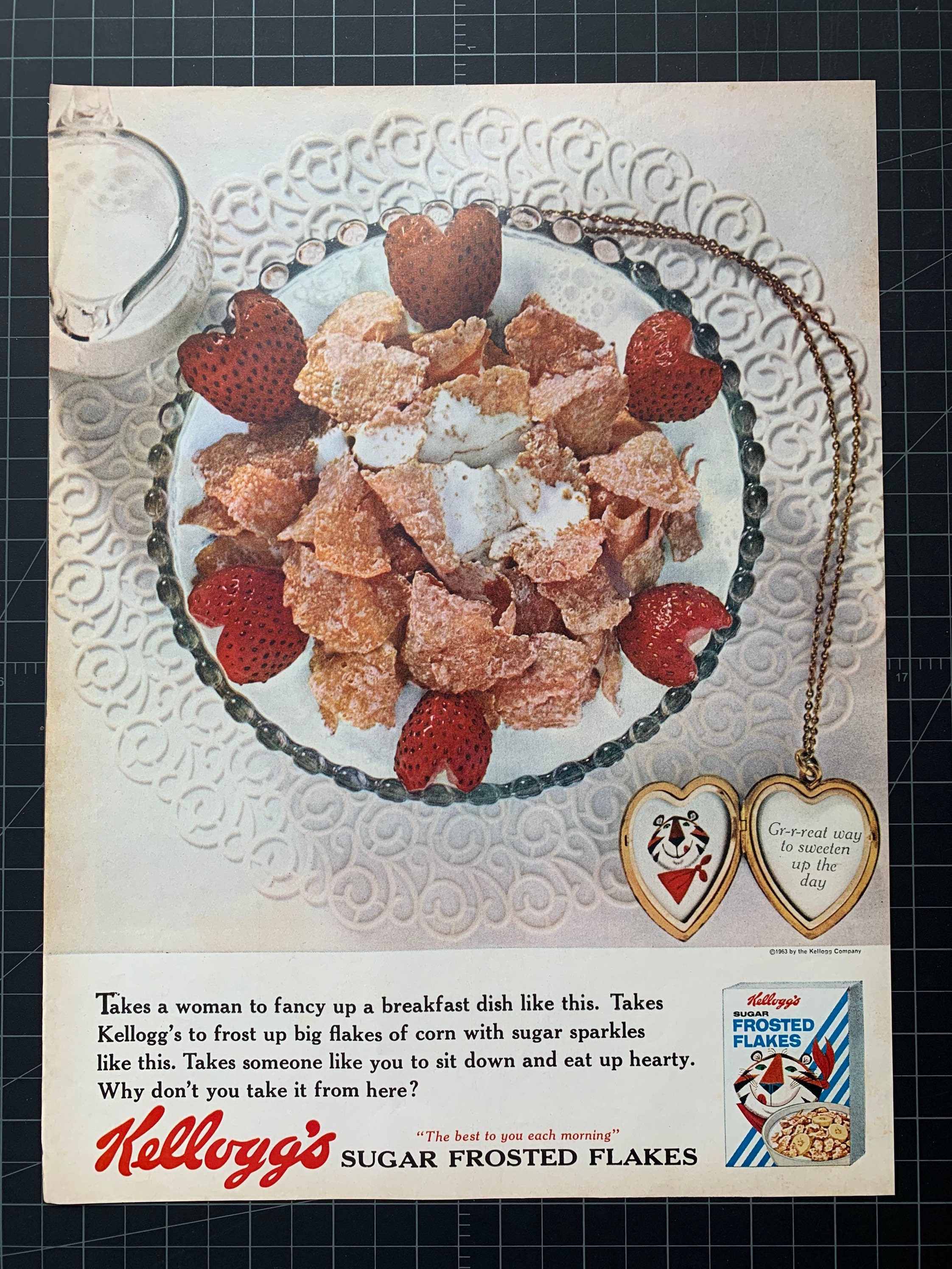 Kelloggs Cereal, copos esmerilados, 10.5 onzas