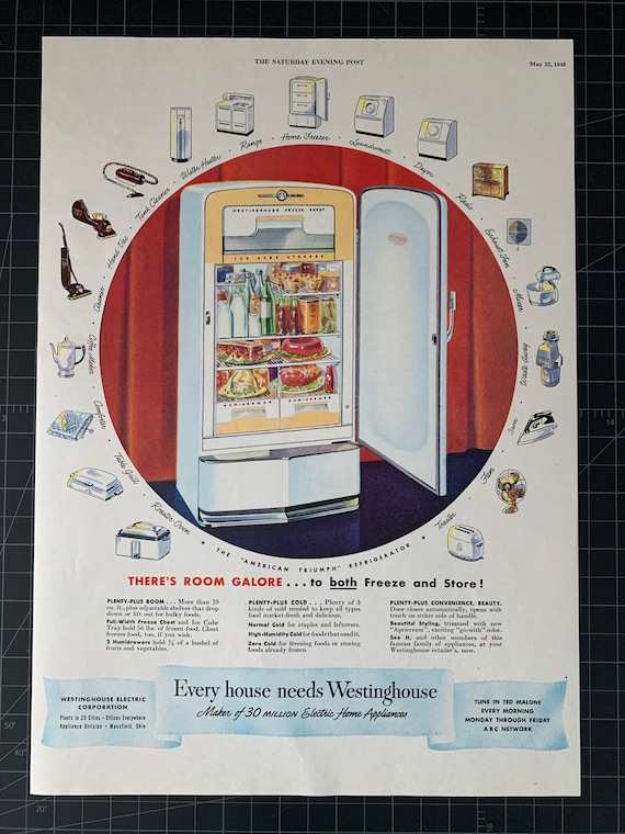 westinghouse refrigerator 1940