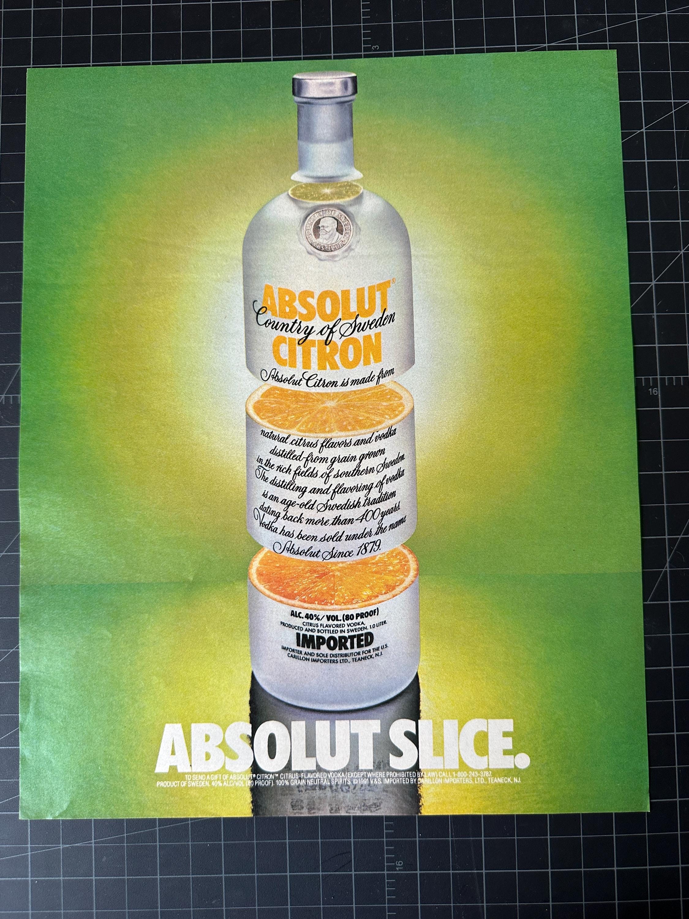 Vodka absolut poster - Etsy 日本