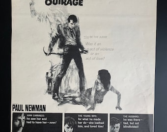 オリジナル 1964 アウトレイジ 映画プレス 白黒 8x10 スナップ写真