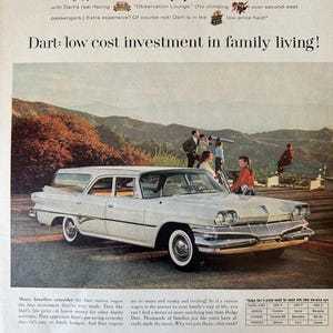Vintage 1960 Dodge Dart Print Ad
