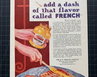 French's Mustard - Etsy