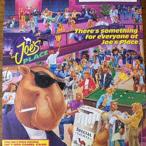Vintage 1994 Camel Cigarettes Print Ad