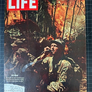 Vintage 1964 Life Magazine Cover - Vietnam War