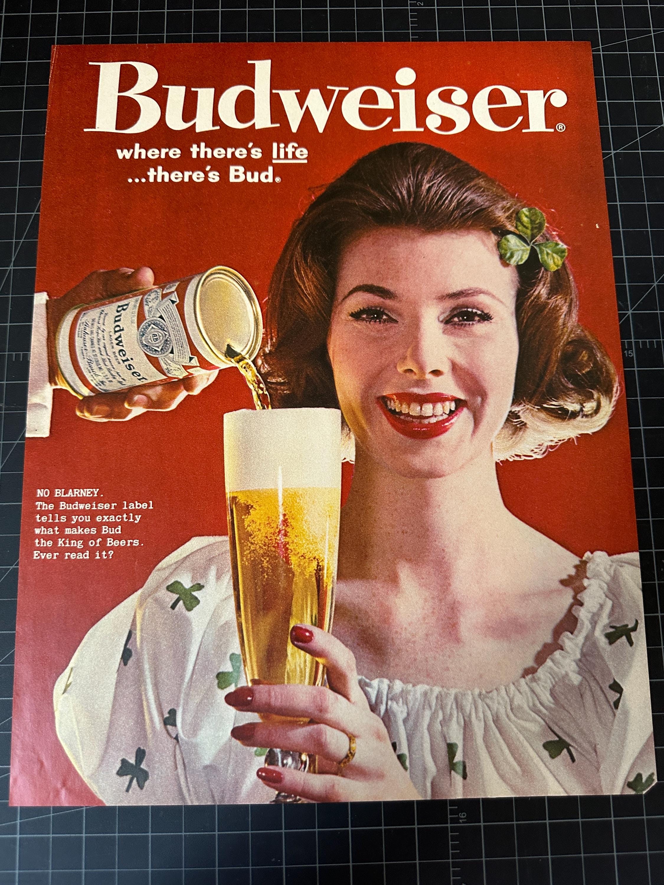 1960s Budweiser - Etsy