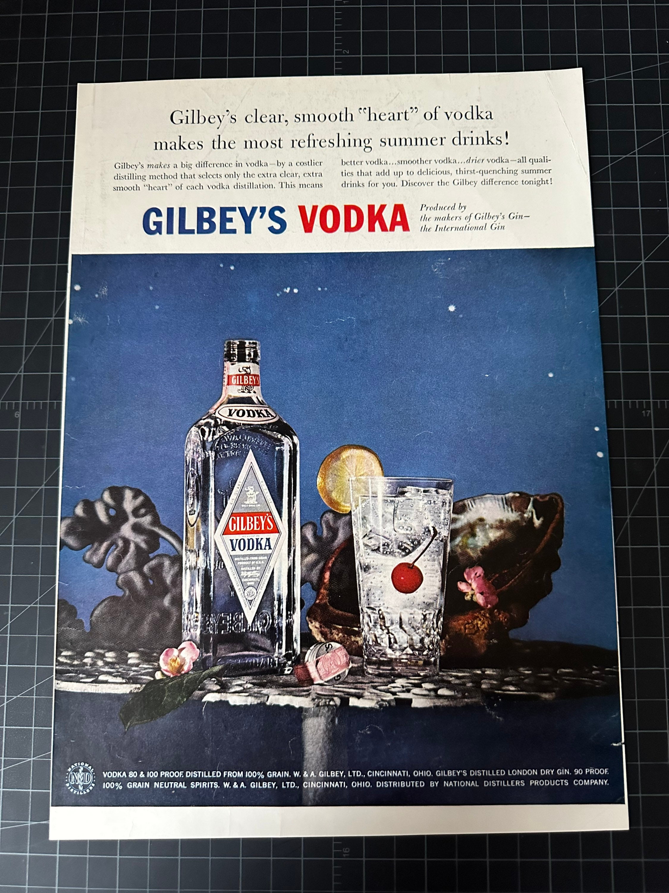 Gilbey's vodka - Etsy 日本
