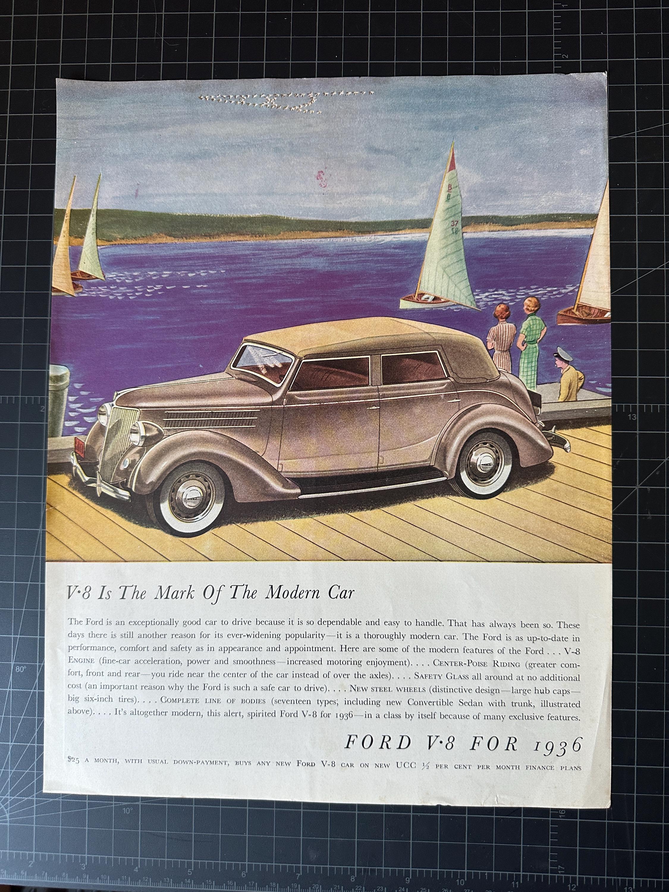 1936 Advertisements - Etsy