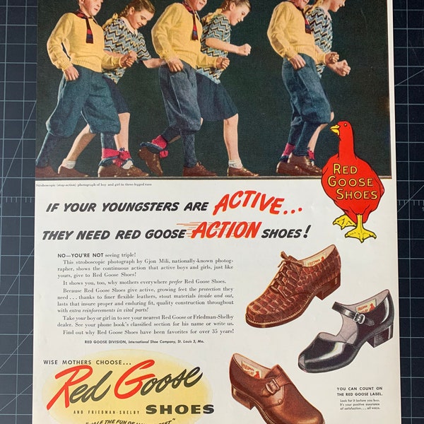 Red Goose Shoes - Etsy