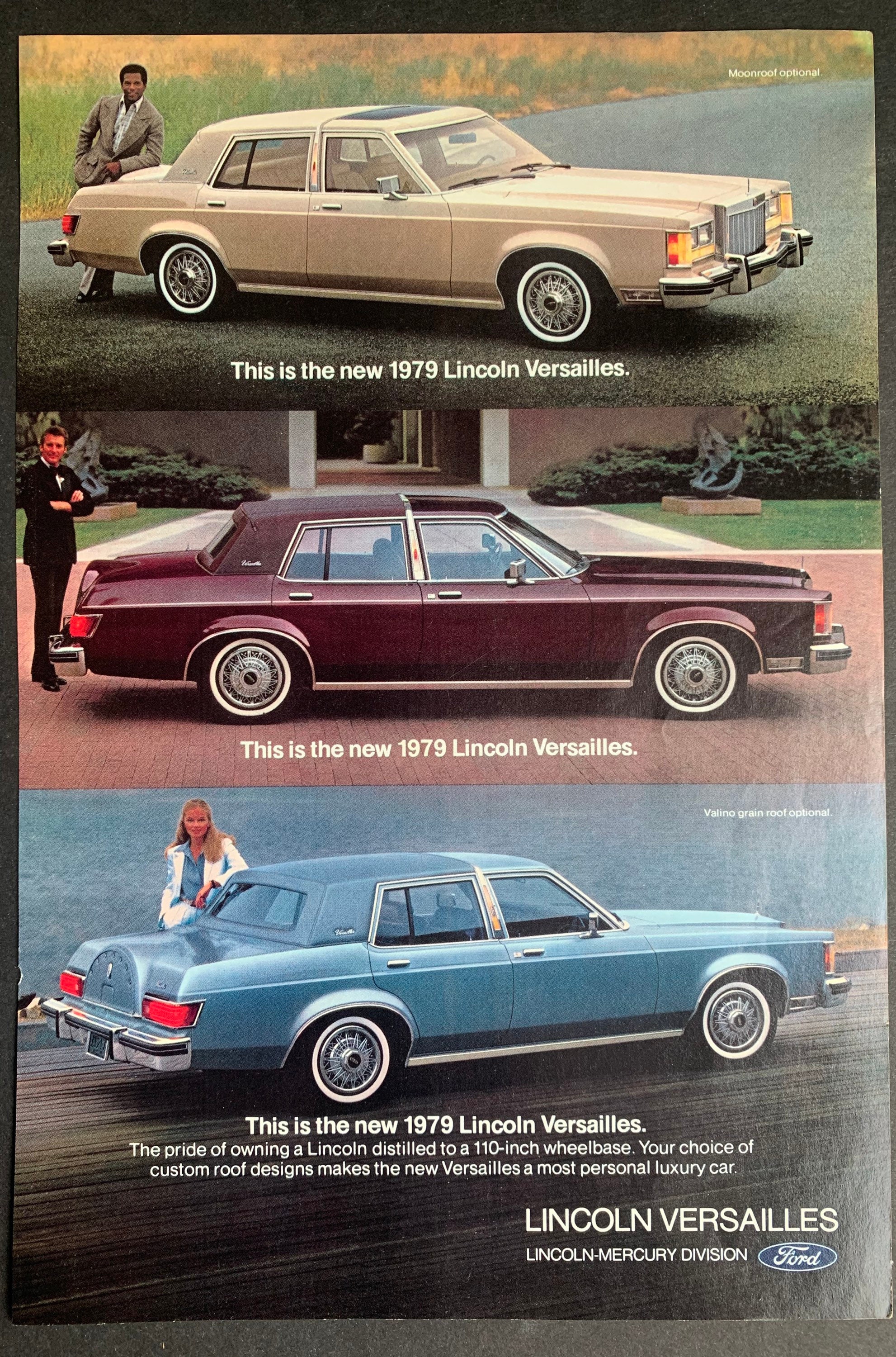 Vintage 1979 Lincoln Versailles Auto Print Ad Etsy