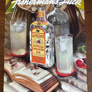 Vintage 1932 Gordon’s Gin Print Ad