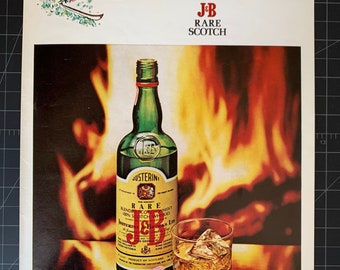 Пару постеров старой рекламы алкоголя. Cкотч J&B История,Алкоголь,Крепкие напитки,Реклама