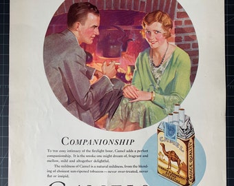 camel cigarette ads 1960s 'every inch a real smoke' Magazine Ad Print 1961 Ad Betty Skelton Astronaut