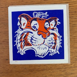 Vintage 1960s Esso Gas Sticker, Hot Rod, Drag Racing