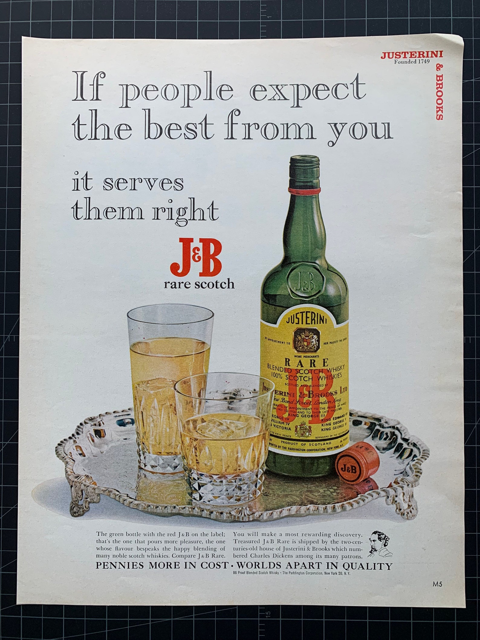 Vintage 1965 J&B Scotch Whiskey Print Ad Etsy Vintage 1965 J&B Scotch Whiskey Print Ad Etsy