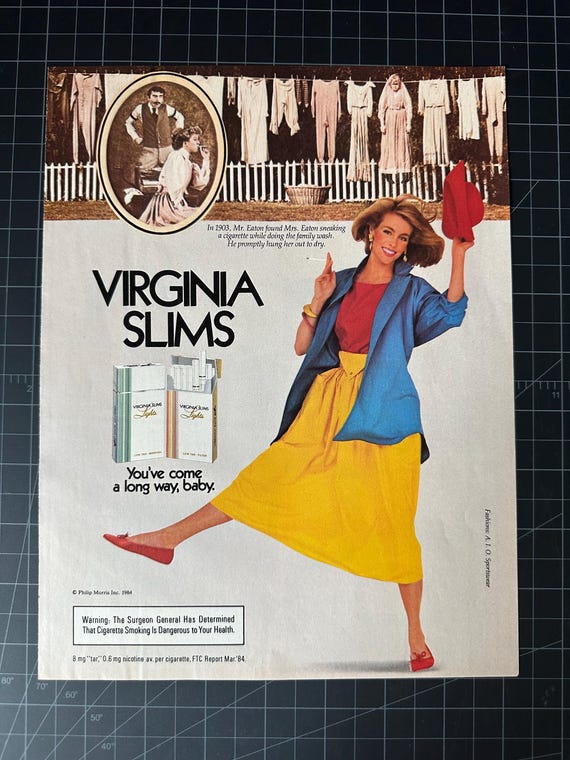 virginia slims cigarettes coupons Cigarettes, Superslims 20 ea | Vintage Virginia Slims Money Look