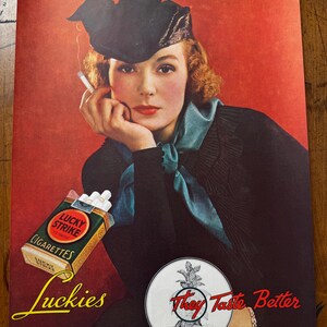 lucky strike cigarette promotional ashtrays 1920s Rare 5 1/3” Filters Ash Tray Beautiful! 1920s USA Lucky Strike Magazine