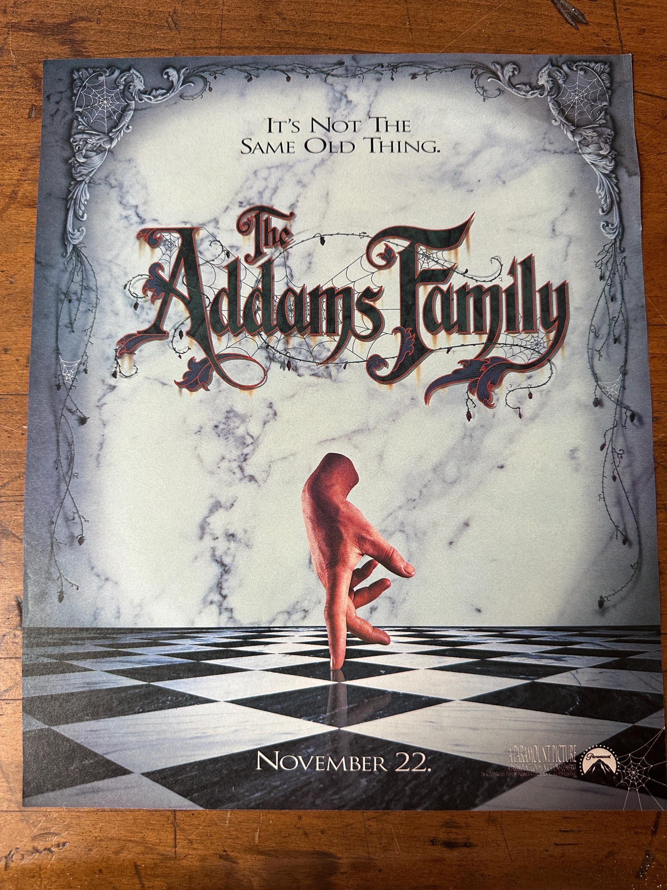 The Addams Family 1991 - Etsy Singapore