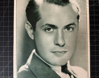 Ritratto fotografico originale di Robert Montgomery degli anni '30