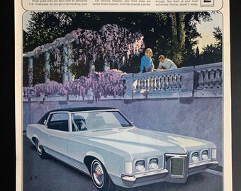 Anuncio original del Pontiac Grand Prix de 1969