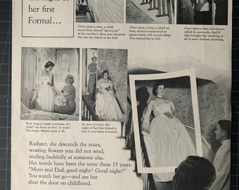 Vintage 1953 kodak film print ad