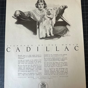 Reklama, dekoracja, prezent retro, zabytkowy samochód Cadillac z 1923 r.