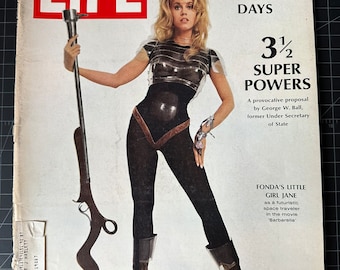 Rare Vintage 1968 Life Magazine Cover - Jane Fonda - COVER ONLY