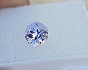 Natural Tanzanite Non Heated Oval Shape, Weight 0.80 Cts, Size 6x6 MM Gorgeous Blue Colour Zoisite Tanzanite Loose Gemstone Loupe Clean .