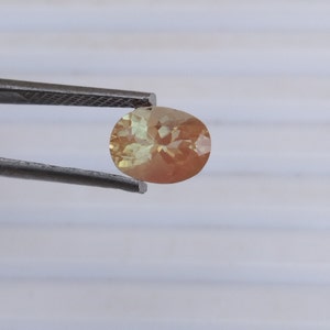 1.20 Ct Natural Oregon Sunstone Schiller Gemstone: Octagon Cut
