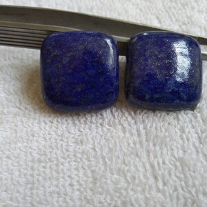 AAA Royal Blue Lapis Lazuli Cabochon: Afghanistan Gemstone, 20mm