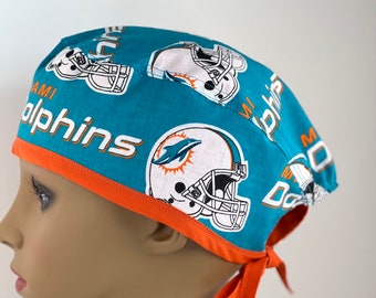 Dolphins Scrub Hat - Etsy