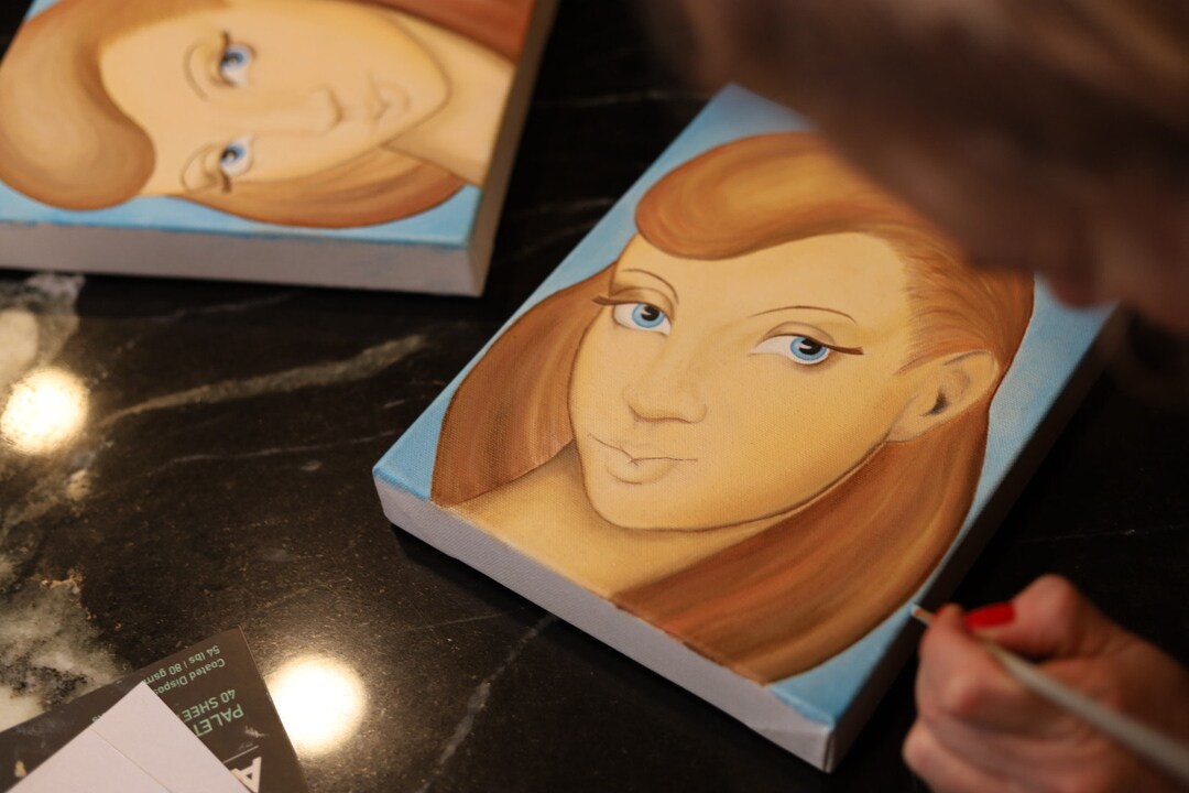 Commission Portrait, Commission Painting, Portrait Painting From Photo, Portrait Painting