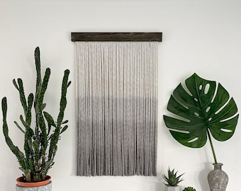 Wall hanging dip dye wall hanging macrame wall hanging