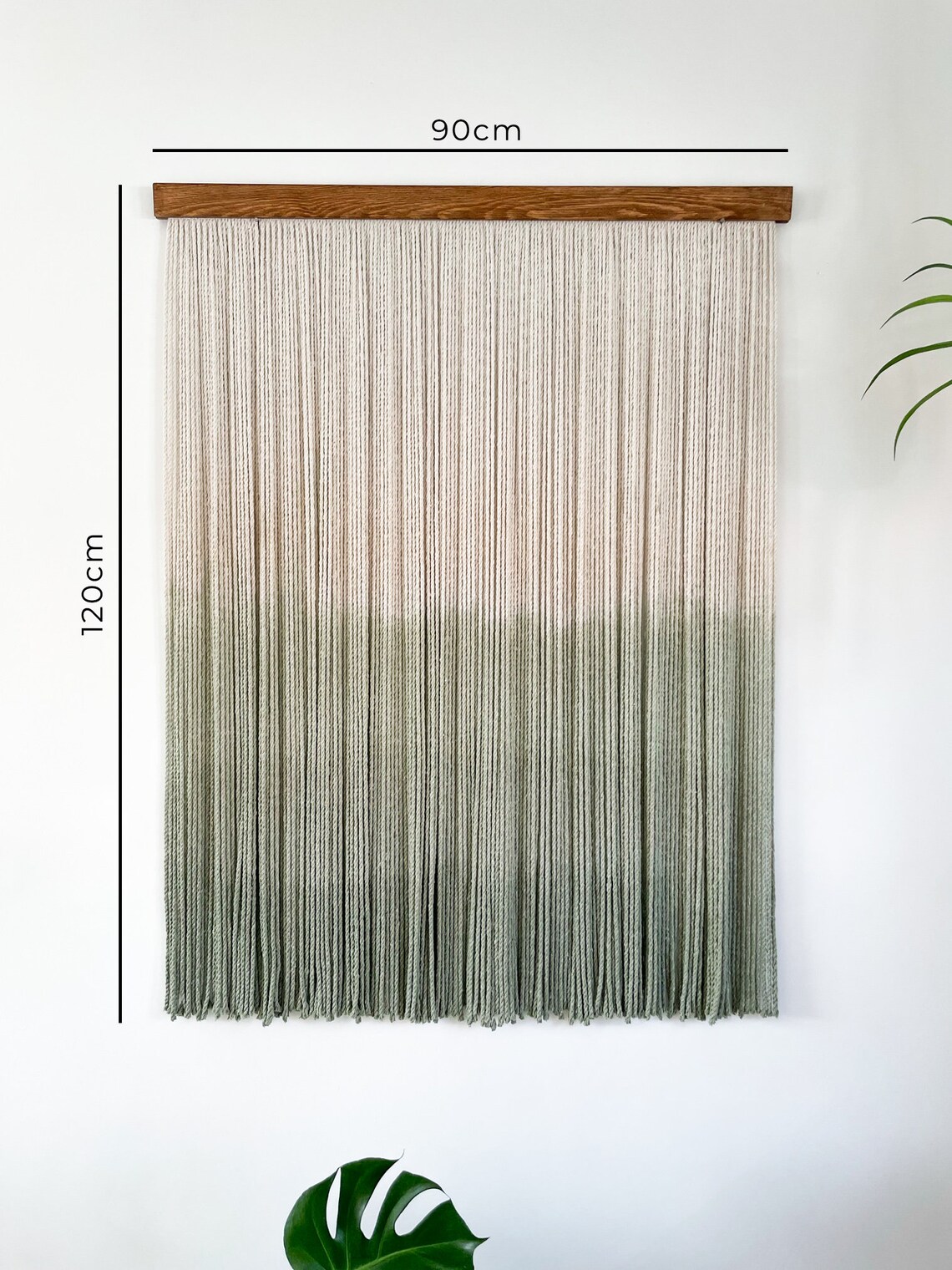 Dip Dye Tapestry Ombre Wall Art Macrame Dip Dye Dip Dye Etsy