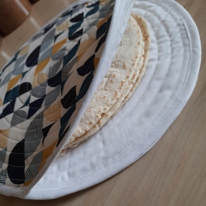 Mikrowellen-Tortilla-/Crêpe-Wärmerbeutel