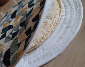 Pochette chauffe tortillas / crêpes micro-ondes