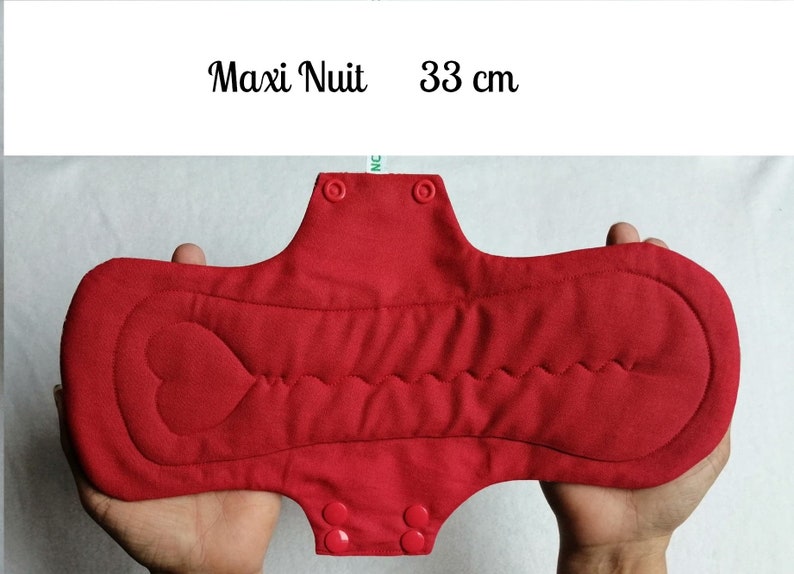 Tvättbara och återanvändbara bindor. För menstruationer eller urininkontinens. bild 9