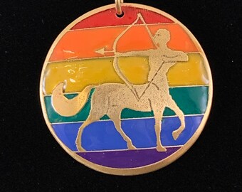 SCA Sagittarius medallion
